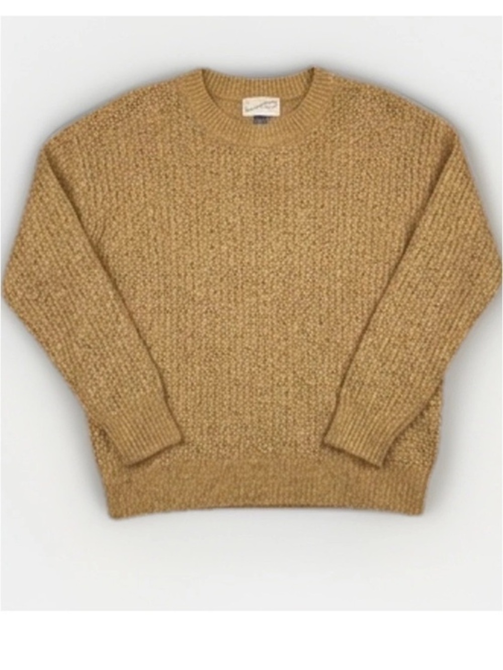 Universal Thread Women's Camel Crew Neck Sweater